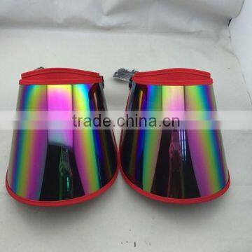 Hight Quality PVC Cap /Hat Cool Unisex Empty Hat Plastic Sun Hat photo-3