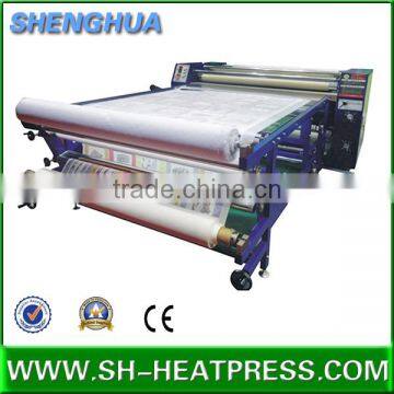 Rotary sublimation press, oil-heated roll to roll sublimation heat press machine