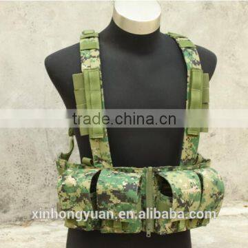 digital woodland camouflage military tactical vests