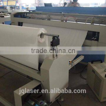 Printing Embroidered Fabric Cloth Automatic Laser Cutting Machine for Sportswear photo-4
