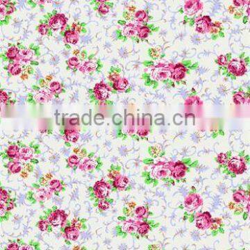 super soft small broken flower printed screen stamped plush mink royal blanket