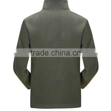 Factory OEM Warm Anti-pilling Men Double Polar Fleece Jacket Mens Coat