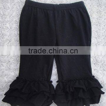 Best Selling Solid Color Baby Girls Fall Ruffle Pants photo-5