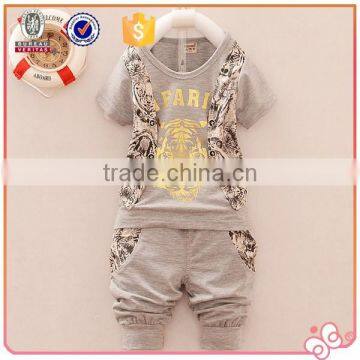 2015 Soft 100%cotton Lovely Boys Fancy Suit With Latest Design photo-3
