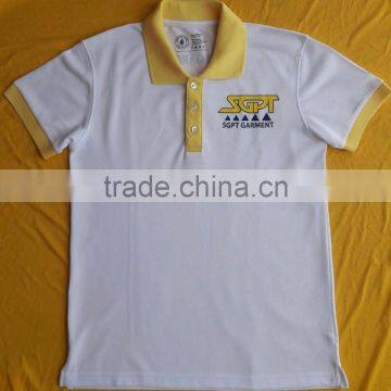 CUSTOM DESIGN OF COMPANY UNIFORM, POLO SHIRT, 65% POLYESTER,35% COTTON, PIGUE