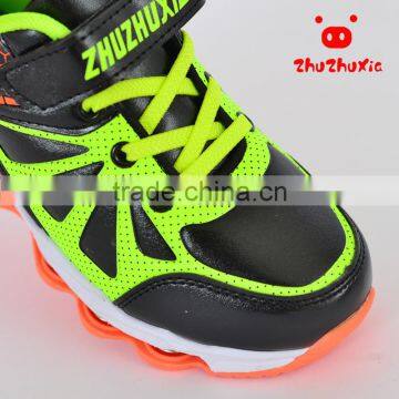 High Quality pu Leather Child Shoe Kids Children Sport Running Shoes Sneakers photo-5