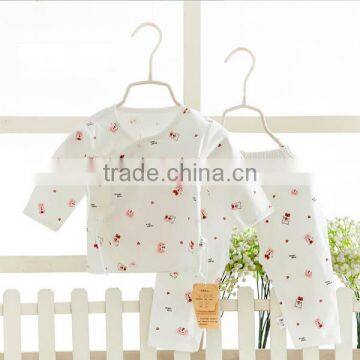 2017 Fashion design baby clothing set 100% cotton kids sleeping suits baby night suits long sleeves