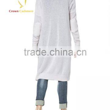 White Long Womens Cardigan in China photo-2