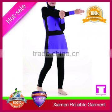 Includes Non Removable Head Cover Girls Muslim Swimwear photo-5