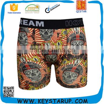 Factory Fashion Design Sublimation Printed Polyester Men Underwear