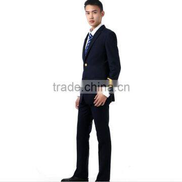 Hot Sale Factory Price Wool Fabric Handsome Pilot Airline Uniform Wholsale photo-2