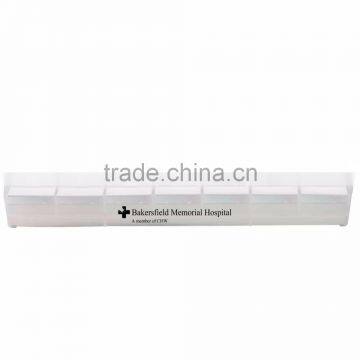 USA Made Snap-Open 7-Day Med Minder Pill Dispenser - Has an Easy to Use Push-button to Release Lid and Comes With Your Logo photo-6