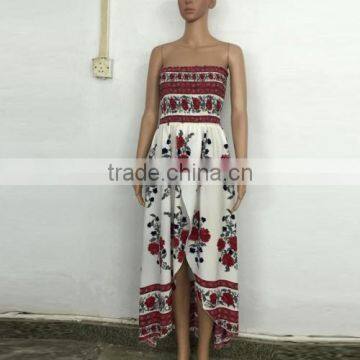 Women Sexy Dress Front Slit One-piece Dress photo-3