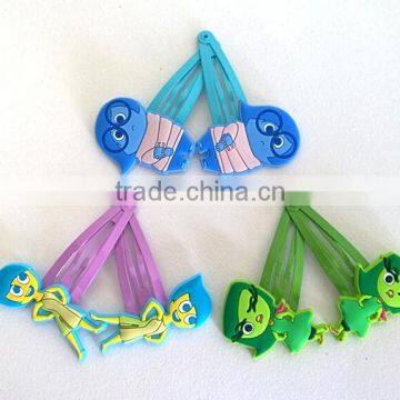 inside out cartoon characters decorative kids hairgrips