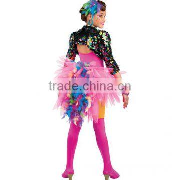 2016 New Design -lovely Colorful Bird Women Dance Performance Costumes Show Stage Wear photo-2