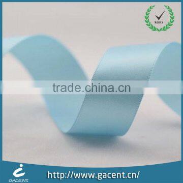 Top quality wholesale simple design solid color satin ribbon