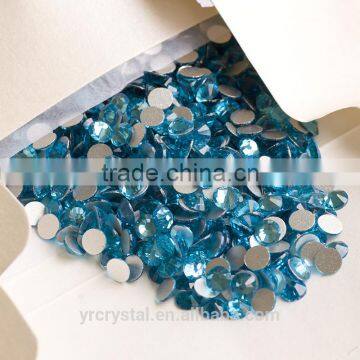 Wholesale Aquamarine Non Hotfix Rhinestone Flatback photo-2
