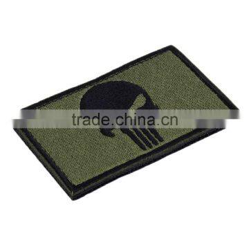 Punisher Skulls Rectangle Embroidery Trim Tactical Patch Armbands Shoulder Badg 2015 Fashion photo-3