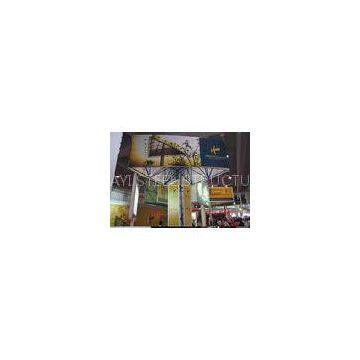 Display Advertising Steel Structure Billboard Outside , Painted Steel Structure