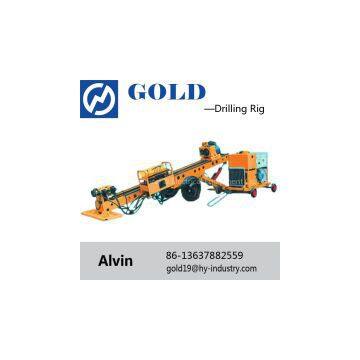 small drilling rig FKW-12 trailer mounted drilling rig