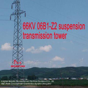 MEGATRO 66KV 06B1-Z2 suspension transmission tower