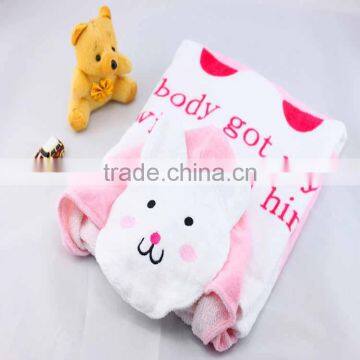 kids hooded bath towel body wrap