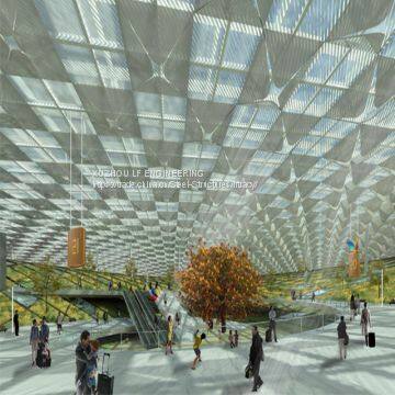 Prefabricated Structures Space Frame Dome Shopping Mall photo-4