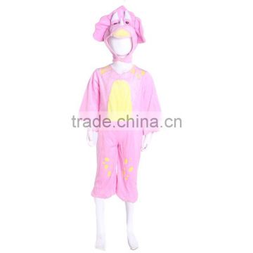 Hot selling animal costume for kids carnival party costume pink color costume