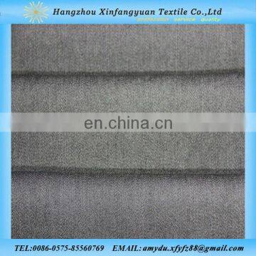 XFY weft imitate cotton polyester spandex denim fabric