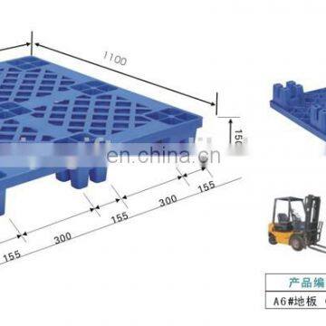 High quality hygienic recycled 4-way plastic pallet, plastic floor plate for european standard