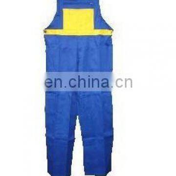 CE certification blue bib pants