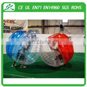 HOT!!! 2016 besting selling PVC/TPU bubble ball for football,human sized hamster ball,bubble ball for sale