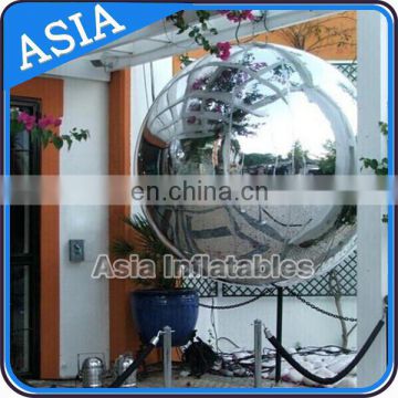 Large Reflection inflatable mirror ball with factory price