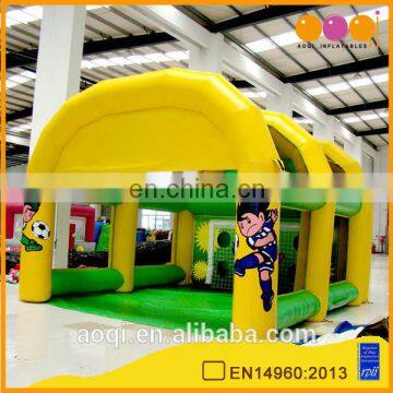 AOQI hot seller factory price inflatable mini football gate made in China