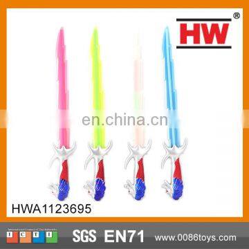 63.5 CM musical flashing light led sword