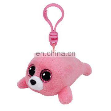 Ty Beanie Boos baby plush toy the Seals key buckle Pendant plush toys