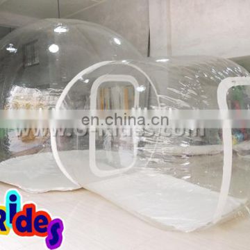 transparent bubble inflatable accommodation tent for camping