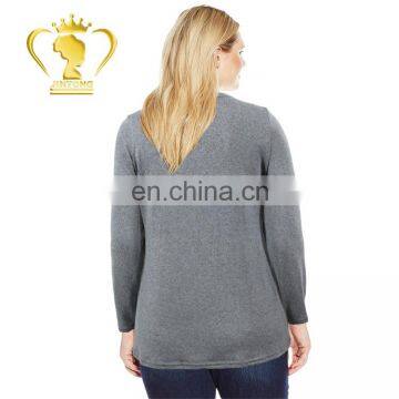 Wholesale Women Winter Clothing Knit Tops Net Blouse for Fat Mama photo-2