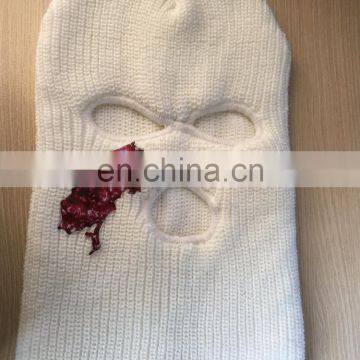 New Hot Sale Custom Climing Bike 3 Hole Balaclava Knit Ski Mask Knitted Mask Hats Beanie Hats Caps Brown Wholesale photo-6