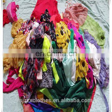 Secondhand Clothes Lady Fashion Silk Dress photo-3