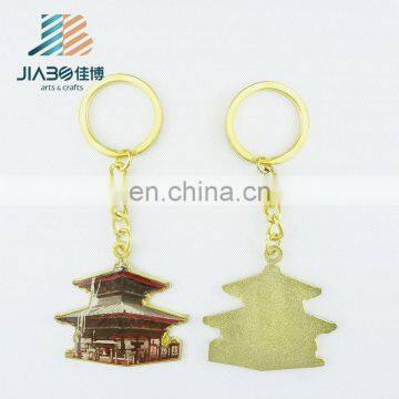 Jiabo Custom House Shape Enamel Brass Keychains photo-5