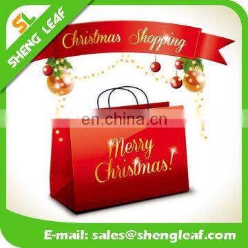 Eco-friendly Custom Logo Printed Christmas Gift Paper Bag