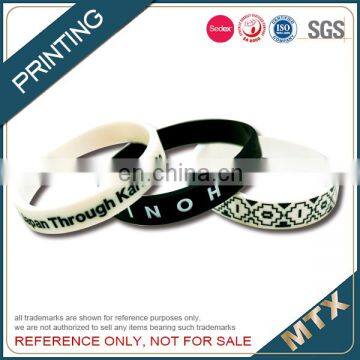 Printing silicone band bracelet manufacturer