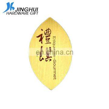 factory directly professional metal custom gift package brass label pin