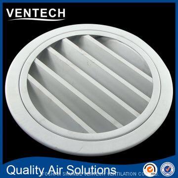 Good Quality Waterproof Aluminum Rainproof Exhaust Air Louver photo-5