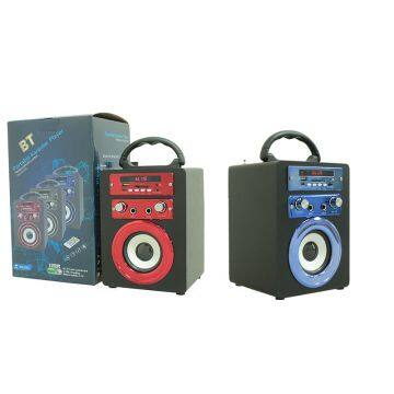 Hot Dual 3inch Indoor Karaoke Player Use Super Bass Good Voice Wireless With Microphone Function TF Card and USB photo-4