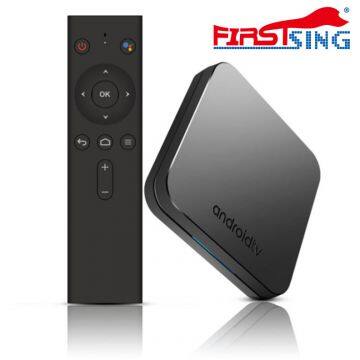 Firstsing 4GB 32GB Amlogic S905X2 4K Android 8.1 TV Box Built in 2.4G 5G WiFi Bluetooth Smart Set Top Box