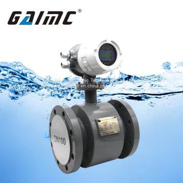 GMF100 Flange Magnetic Water Flow Meter RS485 Honey Flow Meter