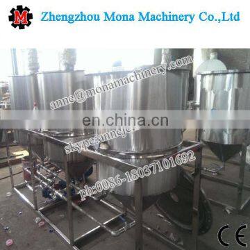 100% refined edible/sunflower oil/oil refining machine