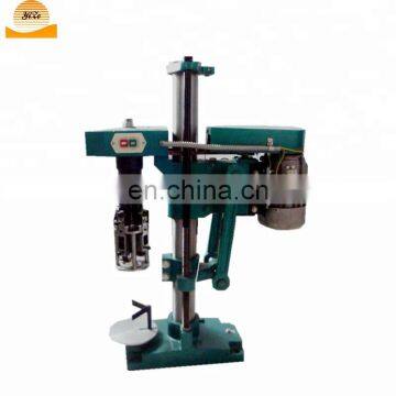 Glass jar capping machine / bottle aluminum foil manual screw cap sealing machine